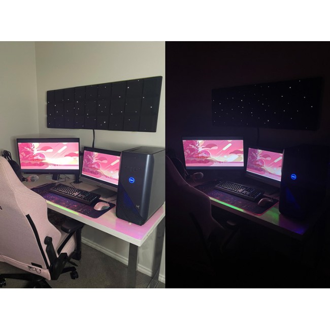 Gamers room starlight foam panels